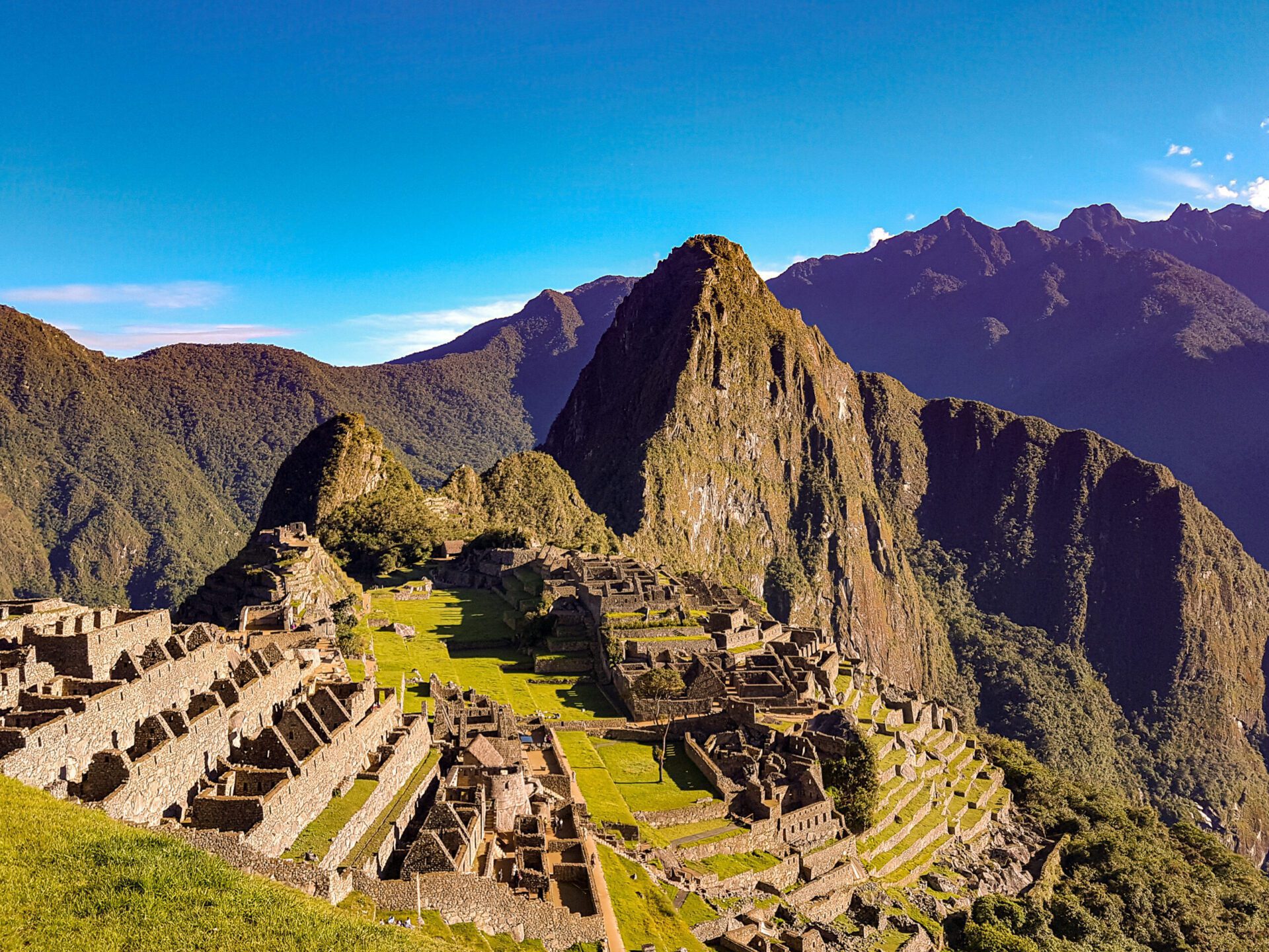 Famous Machu Picchu Peru
